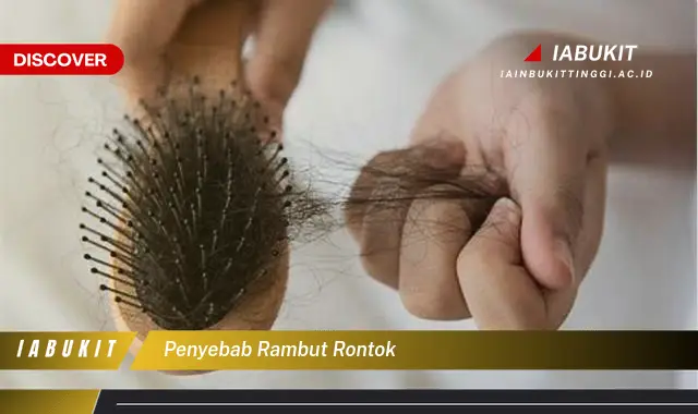 penyebab rambut rontok