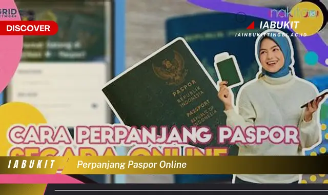 perpanjang paspor online