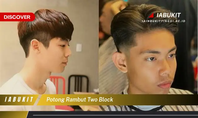 potong rambut two block