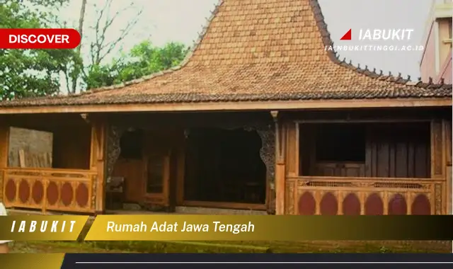 rumah adat jawa tengah