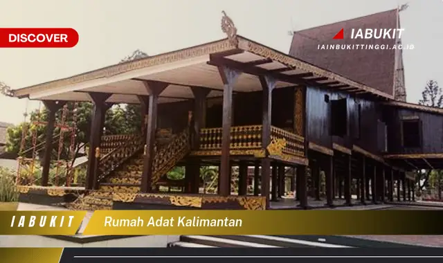 rumah adat kalimantan