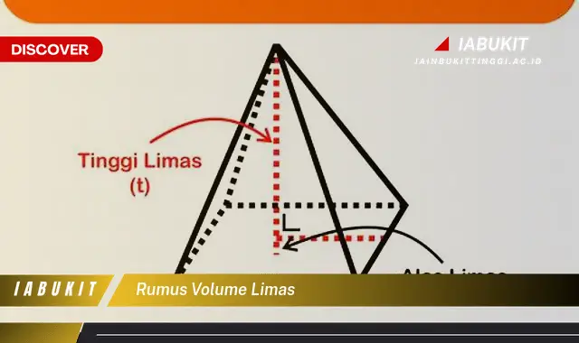 rumus volume limas