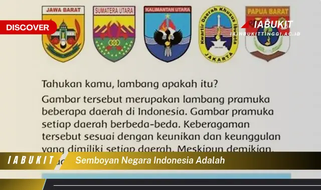 semboyan negara indonesia adalah