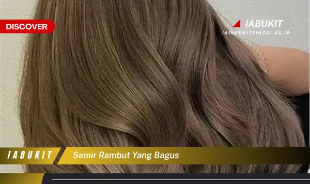 semir rambut yang bagus