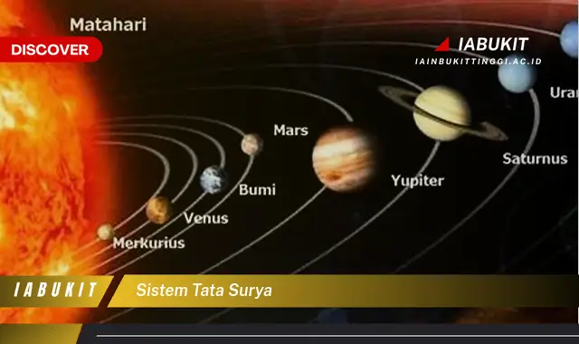 Intip Sistem Tata Surya yang Wajib Kamu Tahu