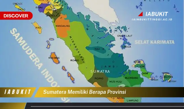 sumatera memiliki berapa provinsi