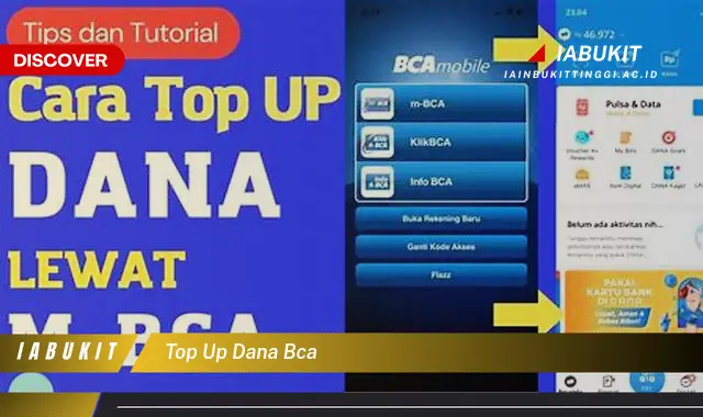 top up dana bca