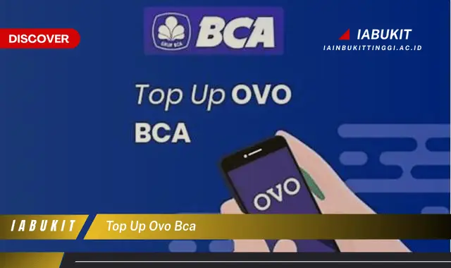 top up ovo bca