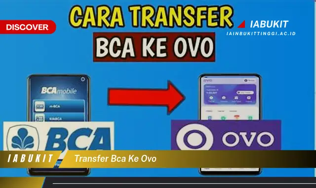 transfer bca ke ovo