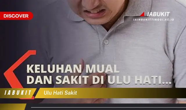 ulu hati sakit