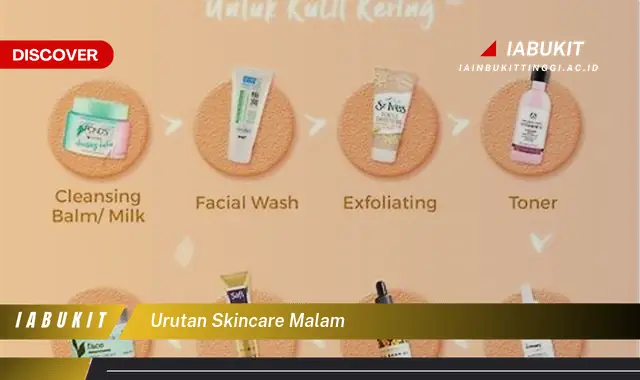 urutan skincare malam