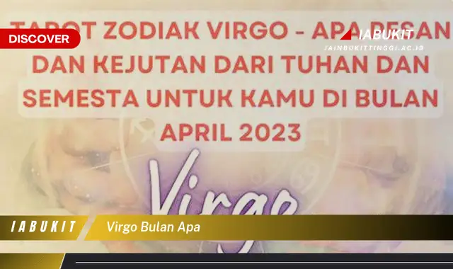 virgo bulan apa virgo bulan apa
