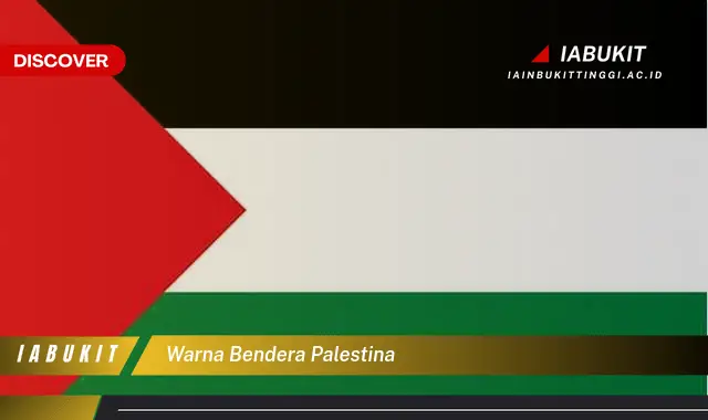 warna bendera palestina