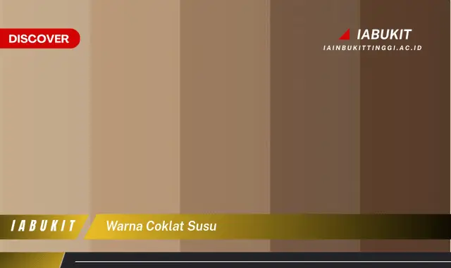 warna coklat susu