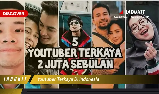 youtuber terkaya di indonesia