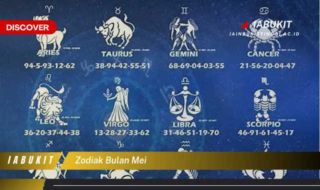 zodiak bulan mei