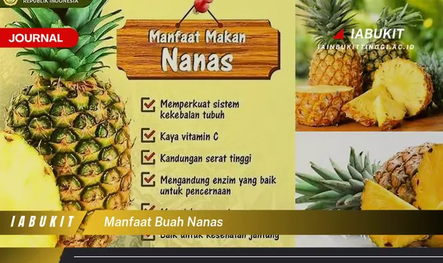 manfaat buah nanas