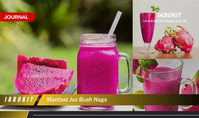 manfaat jus buah naga