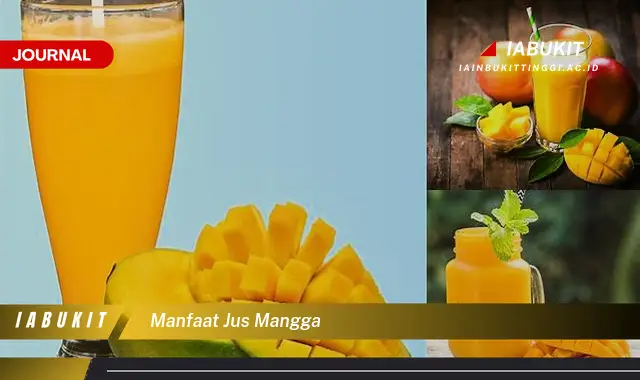 manfaat jus mangga