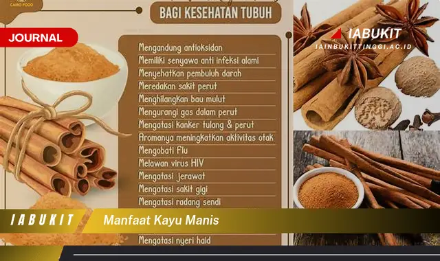 manfaat kayu manis