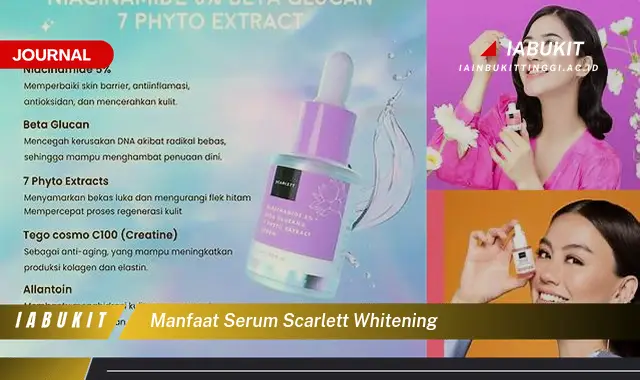 manfaat serum scarlett whitening manfaat serum scarlett whitening