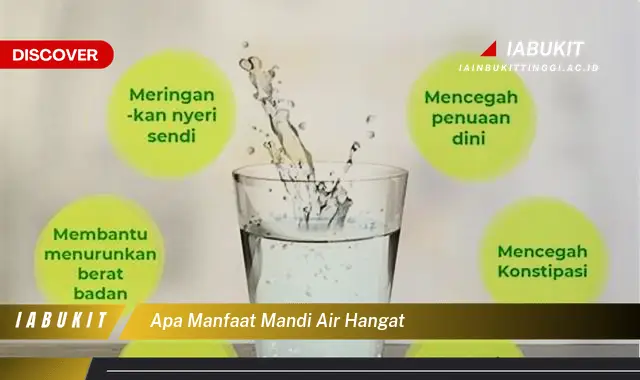 apa manfaat mandi air hangat