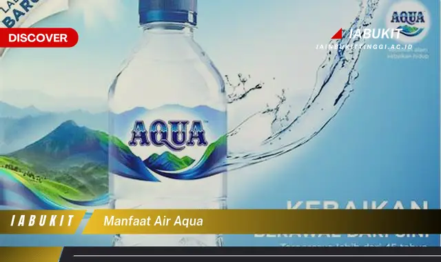 manfaat air aqua