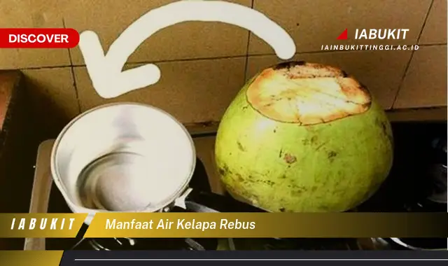 manfaat air kelapa rebus