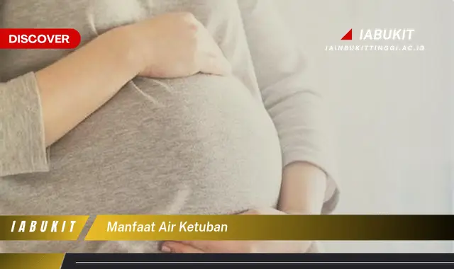 manfaat air ketuban