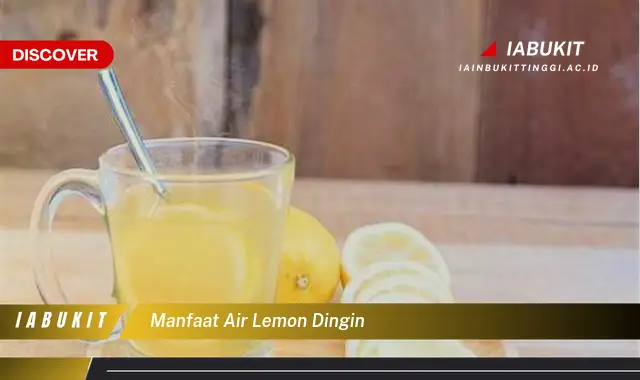 manfaat air lemon dingin