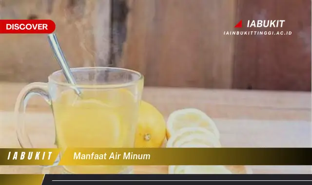 manfaat air minum