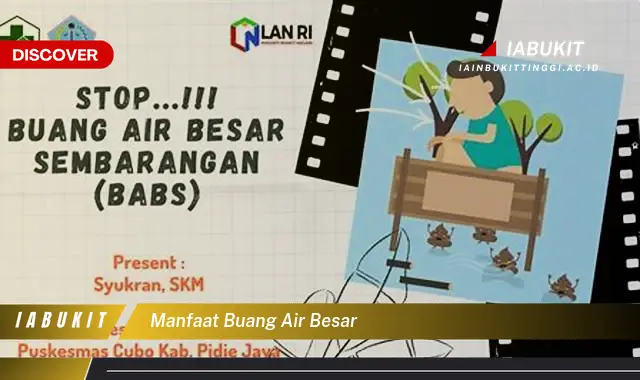 manfaat buang air besar
