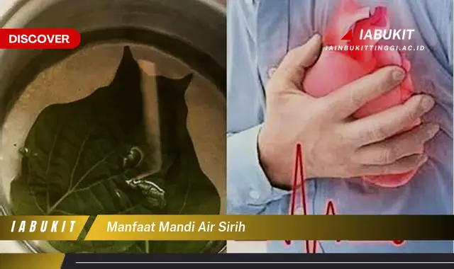 manfaat mandi air sirih