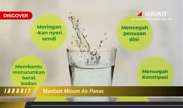 manfaat minum air panas