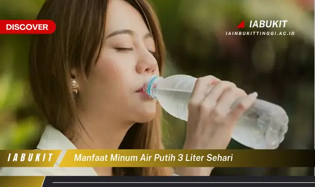 manfaat minum air putih 3 liter sehari manfaat minum air putih 3 liter sehari