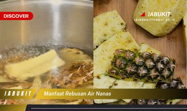 Manfaat Rebusan Air Nanas