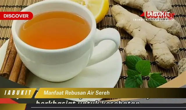 manfaat rebusan air sereh