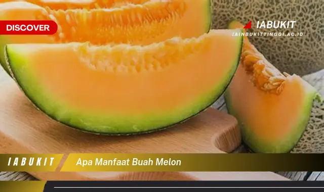 apa manfaat buah melon