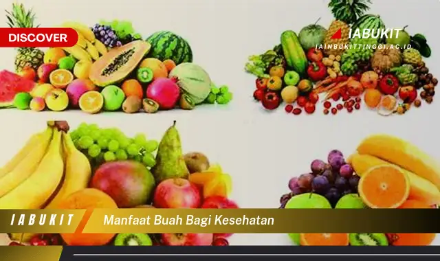 manfaat buah bagi kesehatan