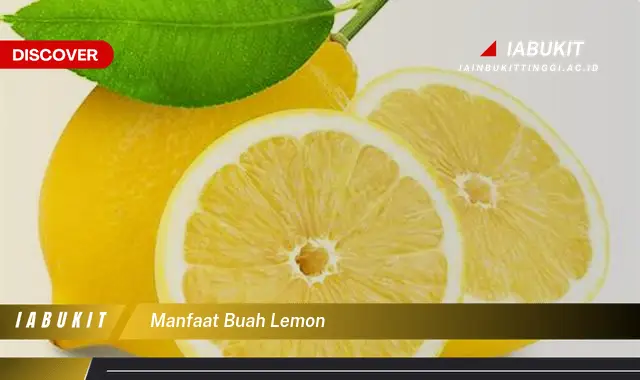 manfaat buah lemon