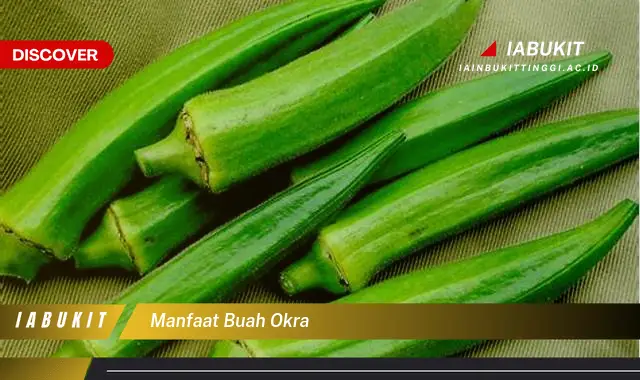 Bukan cuma daun kunyit, Ketahui 7 Manfaat buah okra yang Bikin Penasaran!