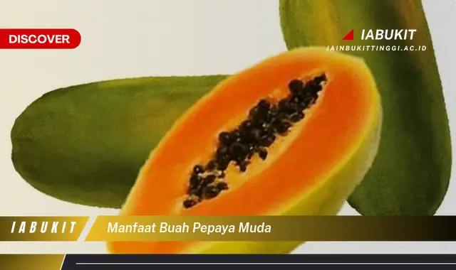 manfaat buah pepaya muda