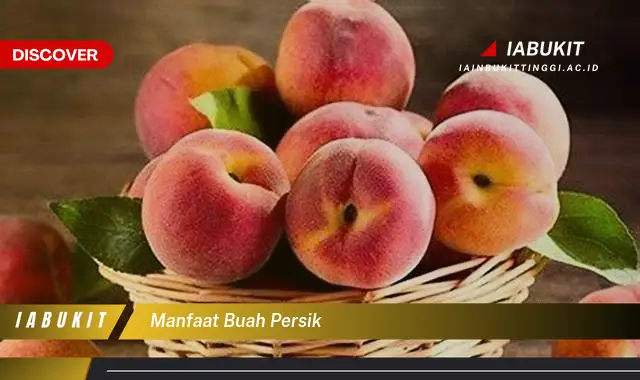 manfaat buah persik