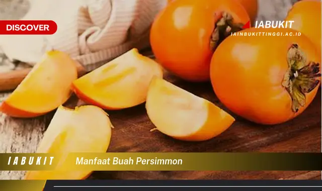 manfaat buah persimmon