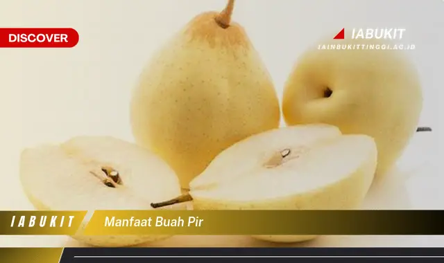 manfaat buah pir