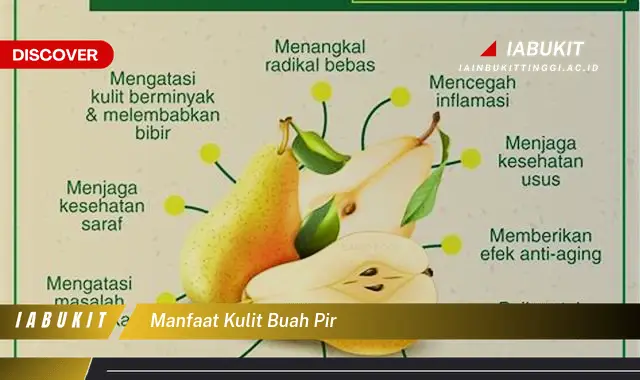 manfaat kulit buah pir