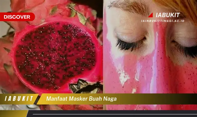 manfaat masker buah naga