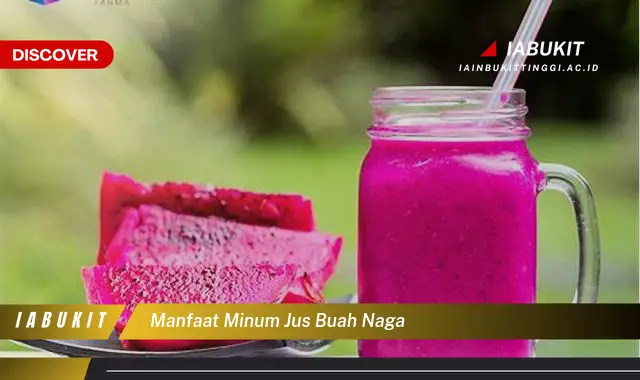 manfaat minum jus buah naga