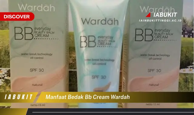 manfaat bedak bb cream wardah