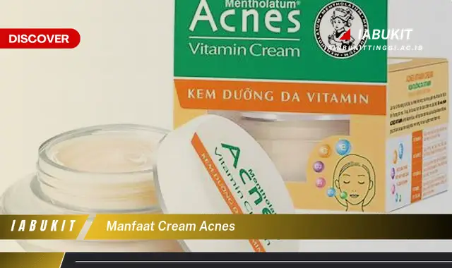Ketahui Manfaat Cream Acnes Jarang Diketahui: 7 Manfaat Bikin Kamu Penasaran